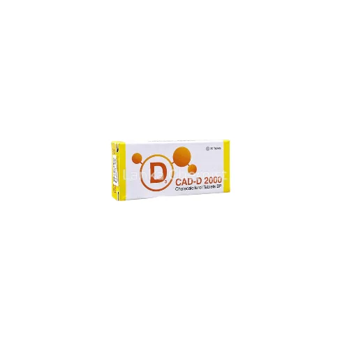 Cad-D 2000IU 2000IU tablet by Finecure Pharmaceuticals