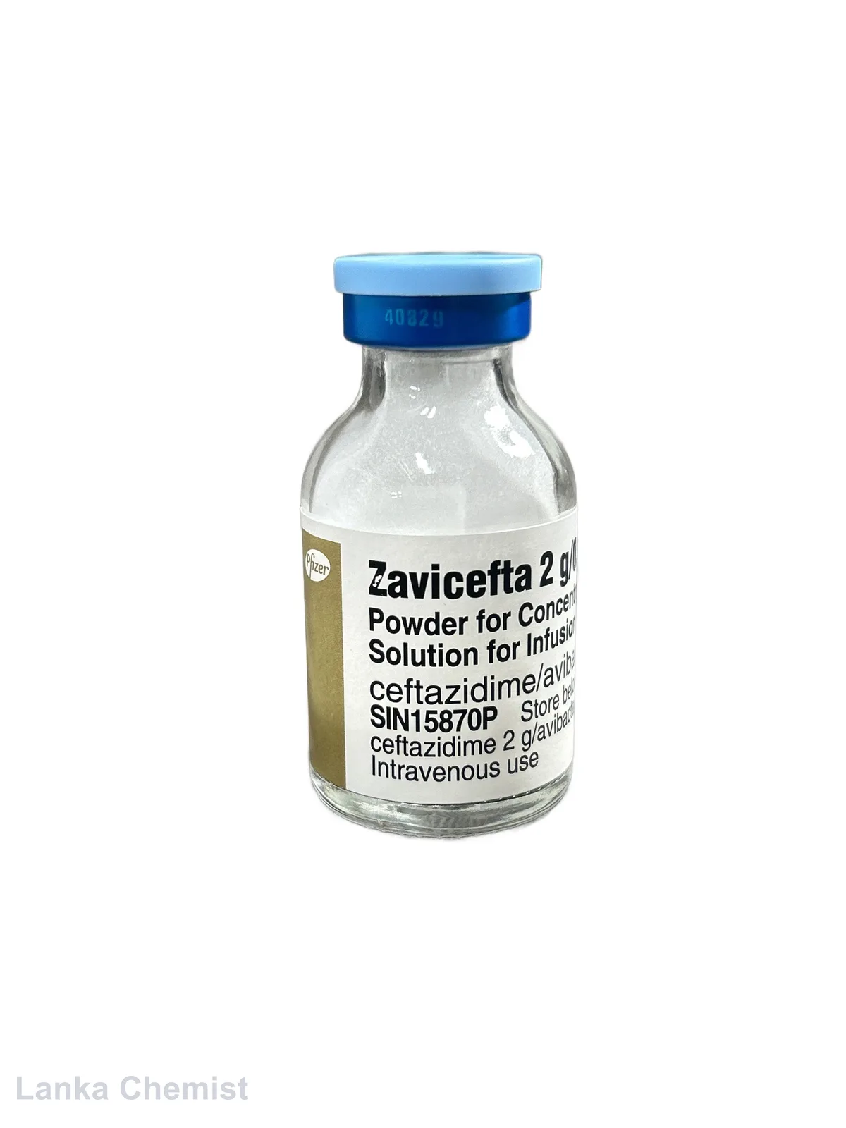 INJ. Zavicefta 2g / 0.5g 2g/0.5g powder by Pfizer Inc