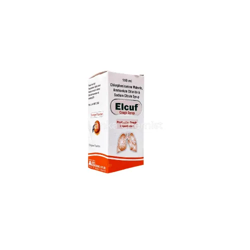 Elcuf Cough Syrup 100ml 100ml syrup by Leben