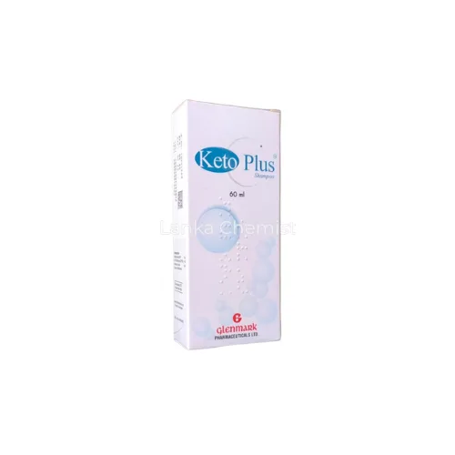 Ketoplus Shampoo 60ml 60ml solution by Glenmark Pharmaceuticals