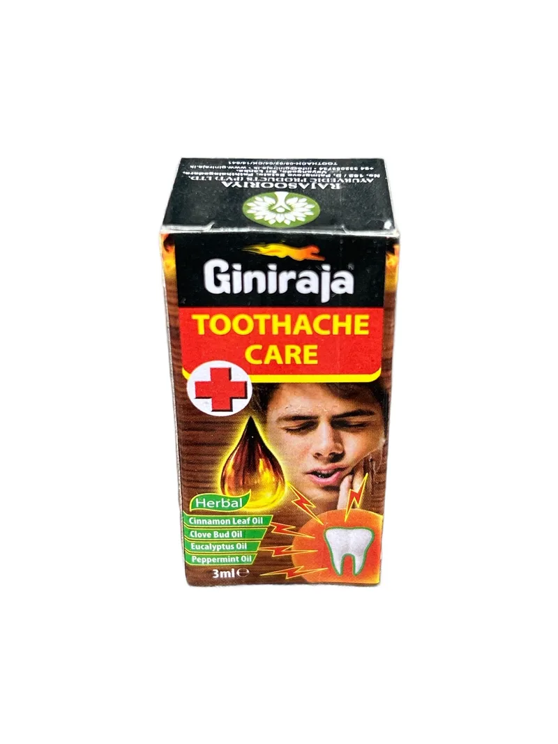 Giniraja Toothache Care Oil 3ml Herbal toothache oil