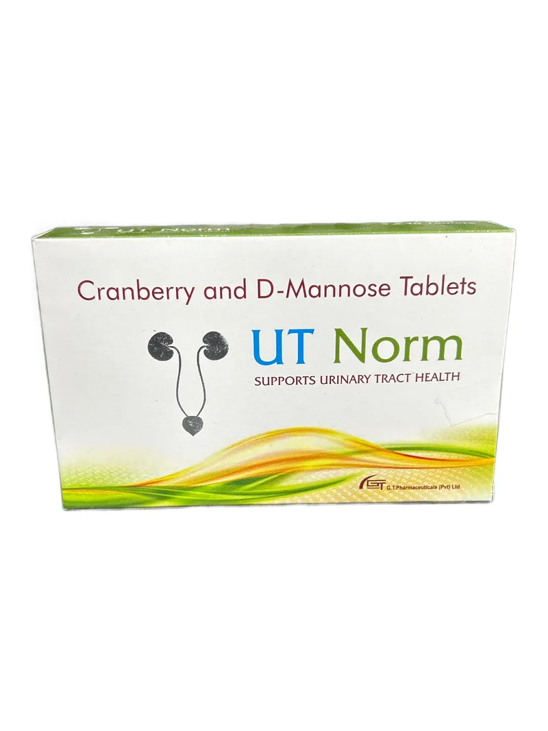 UT Norm Card of 10 tablets Cranberry + D-mannose