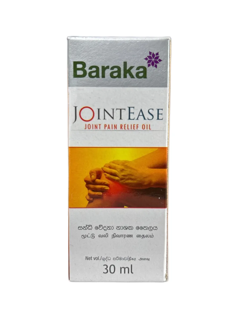 Baraka Jointease Oil 30ml Ayurvedic massage oil