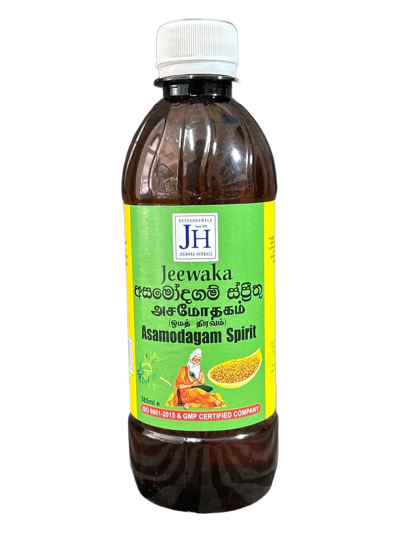 Jeewaka Asamodagam Spirit 385ml Ayurvedic asamodagam spirit