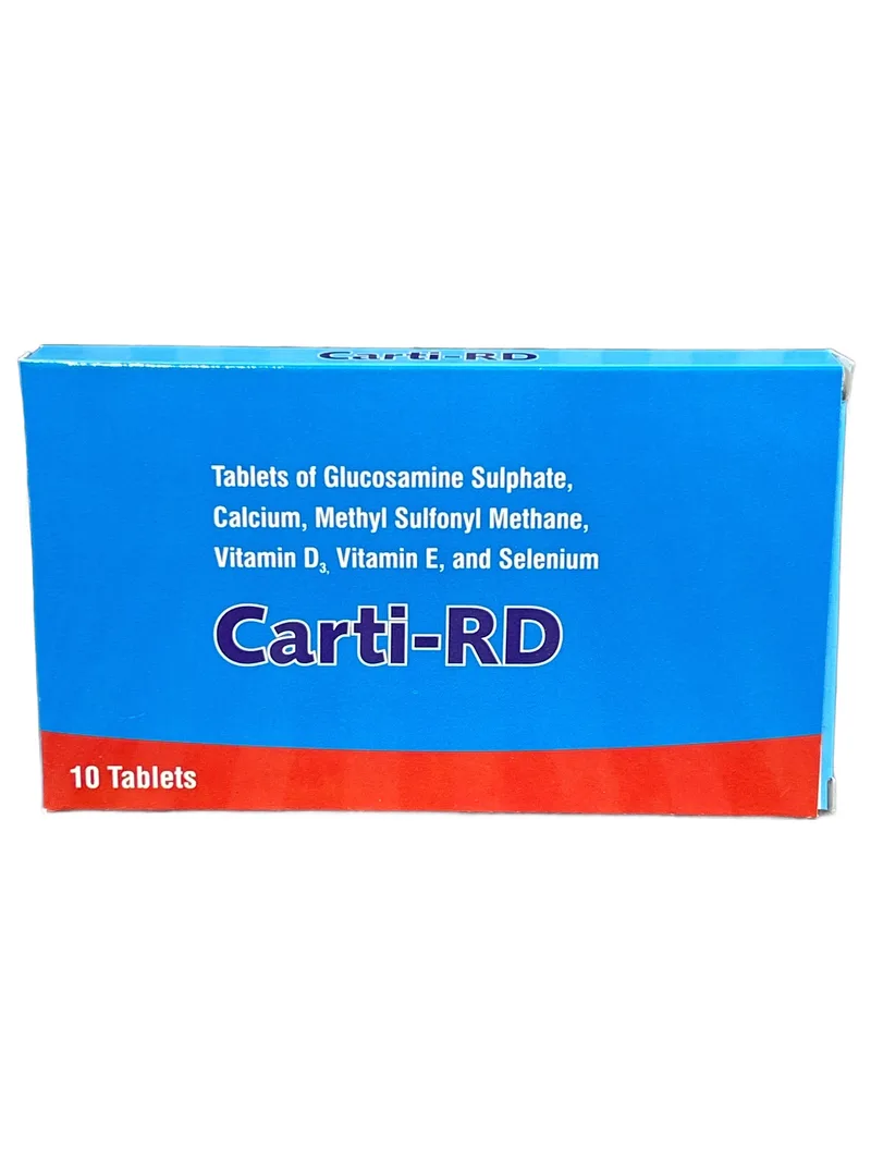 Carti RD Card of 10 tablets Glucosamine + chondroitin