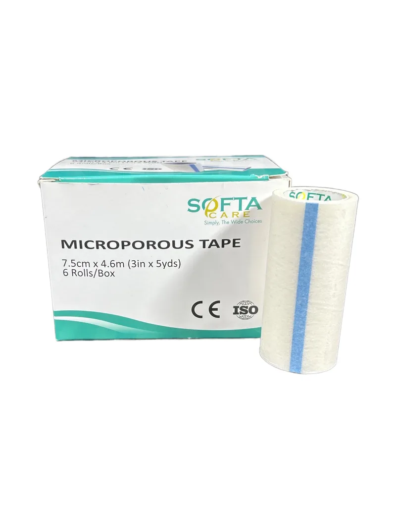 White Plaster 3in × 5yd 1 roll Zinc oxide adhesive plaster