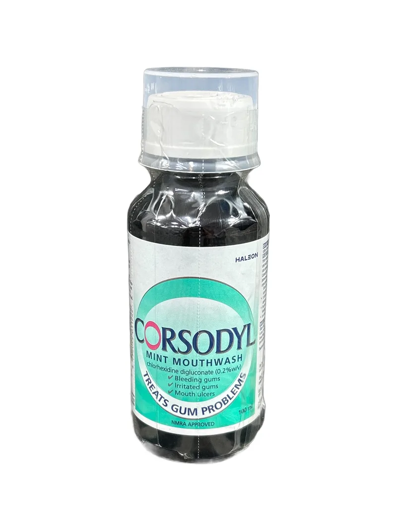 Corsodyl Mint Mouthwash 100ml Chlorhexidine mouthwash