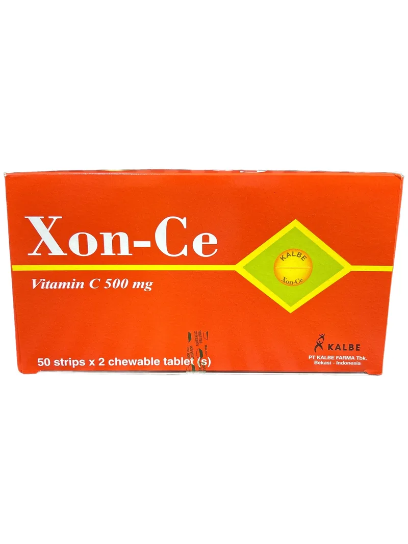 Xon-Ce 500mg Card of 10 tablets Vitamin C