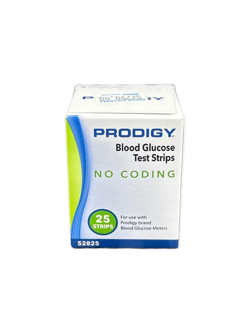 Prodigy Test Strips 25 strips Blood glucose test strips
