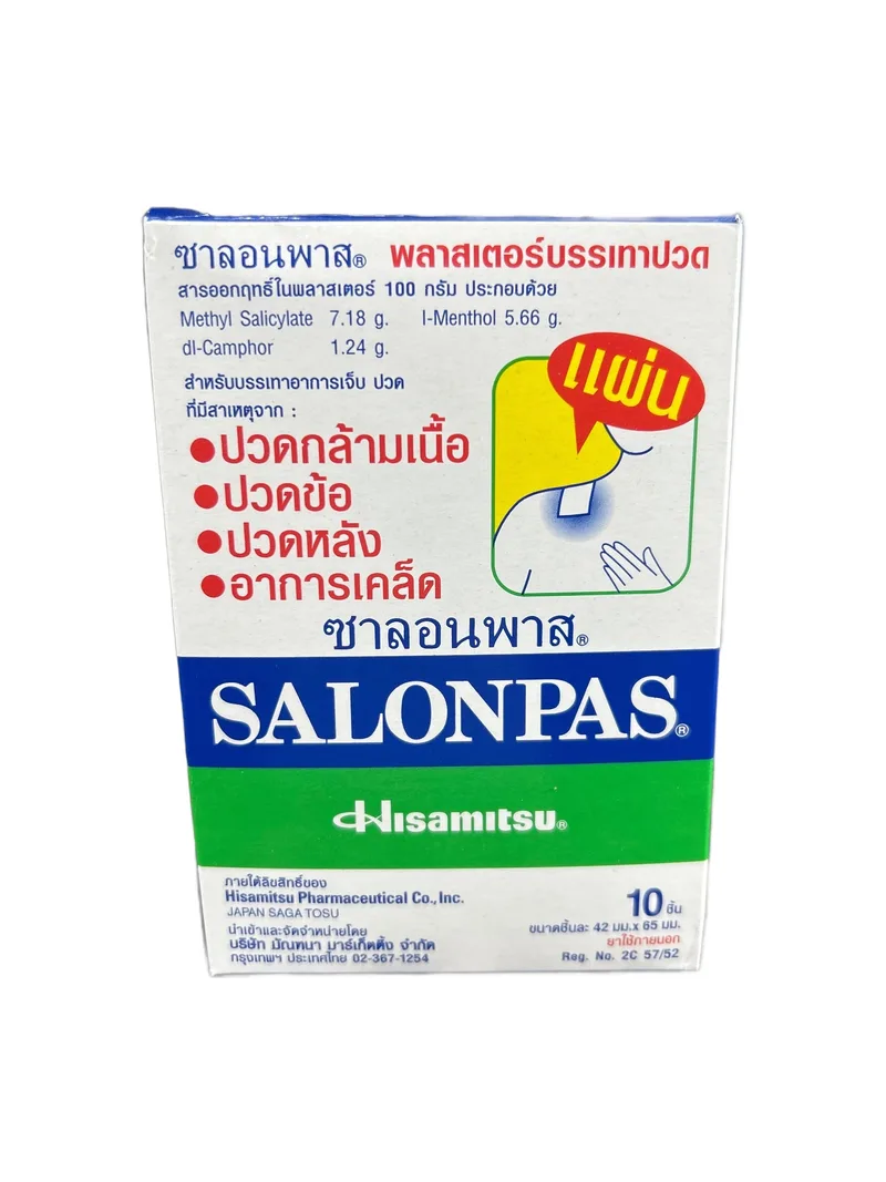 Salonpas Plaster 10 patches Pain relief patches