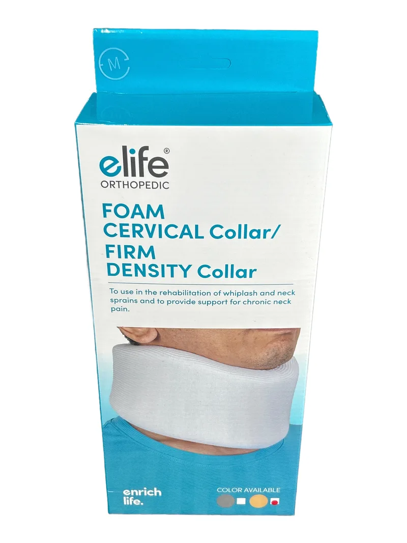 E-Life Foam Cervical Collar Large (L)