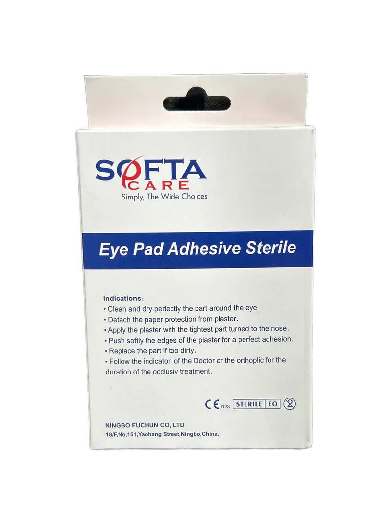 Eye Pad Adhesive Plaster 1 pad (9.5cm × 6.5cm) Sterile eye pad