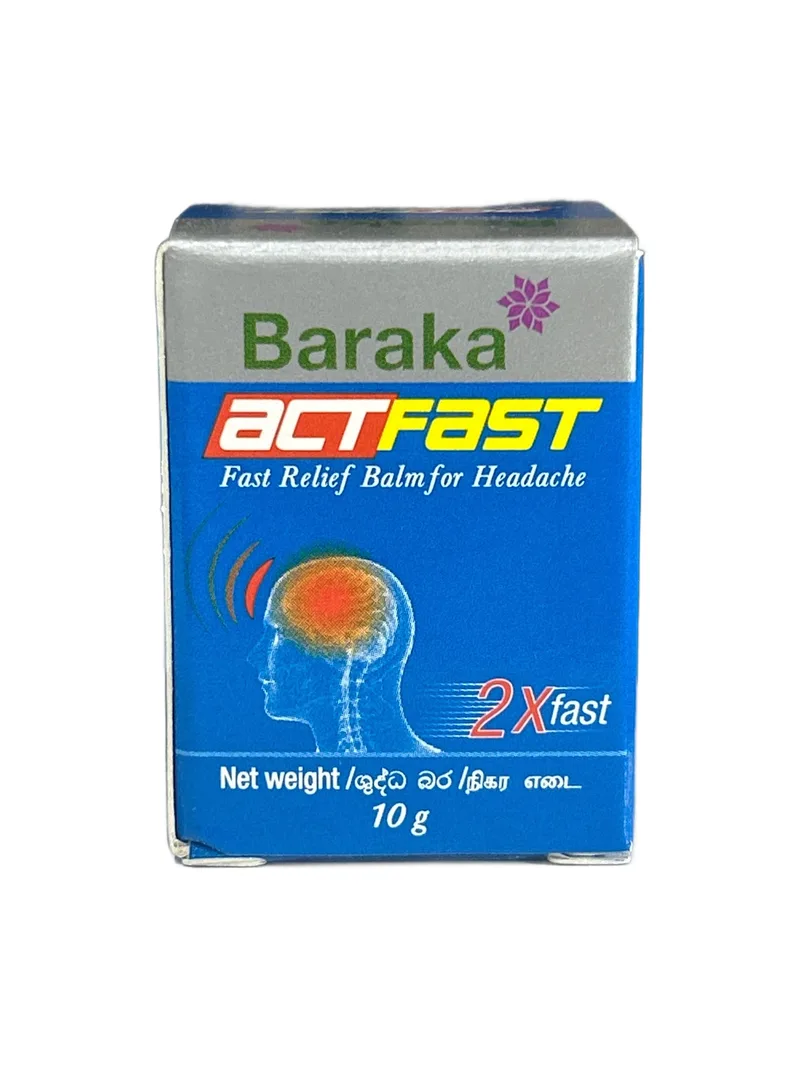 Baraka Actfast Balm 10g Ayurvedic balm