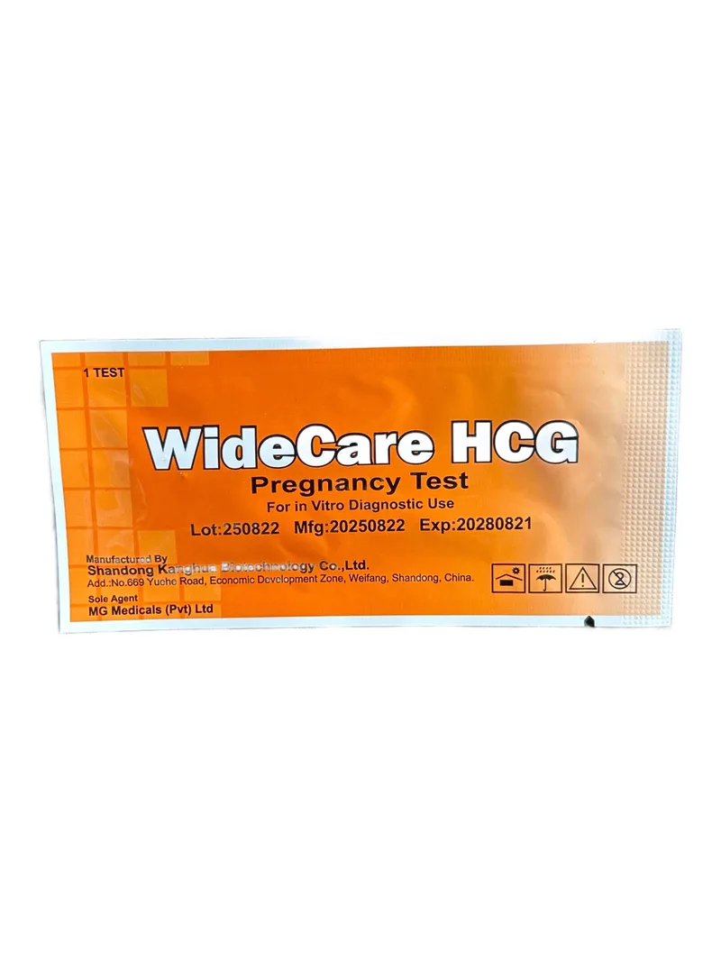 Widecare HCG Pregnancy Strip 1 test strip Pregnancy test strip