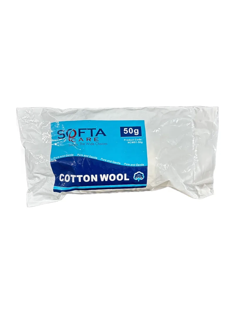 Cotton Wool 50g Absorbent cotton wool