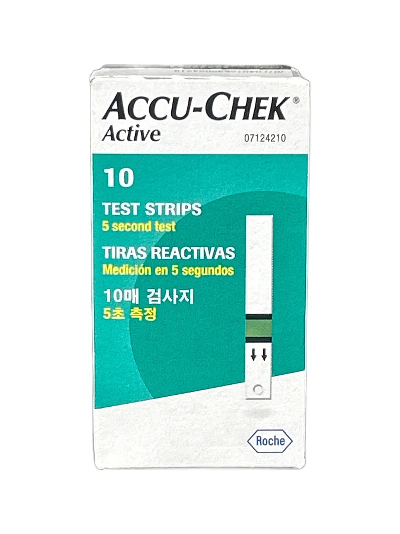 Accu-Chek Active Test Strips 10 strips Blood glucose test strips
