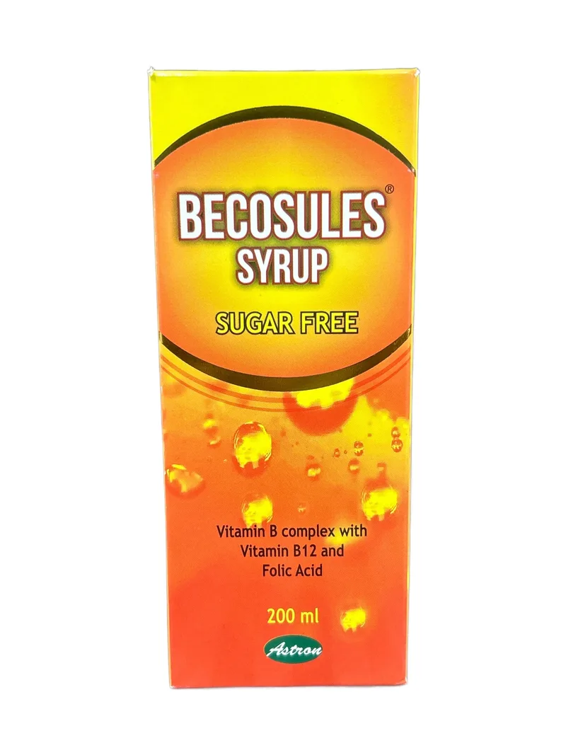Becosules Syrup Sugar Free 200ml Vitamin B complex syrup