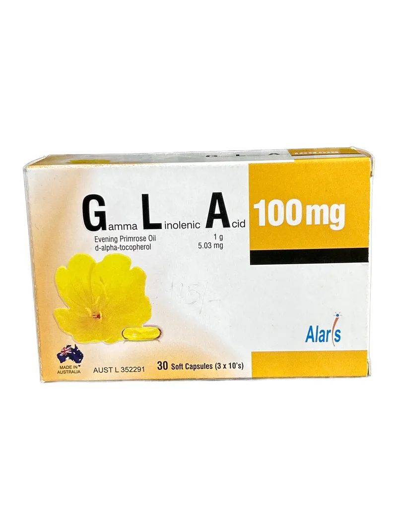 GLA 100mg 30 capsules Gamma-linolenic acid