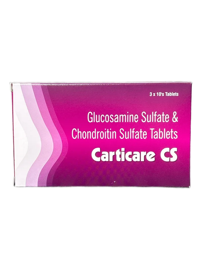 CartiCare CS Card of 10 tablets Glucosamine + chondroitin