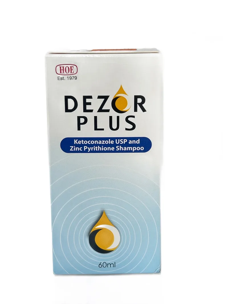 Dezor Plus Shampoo 60ml Medicated shampoo