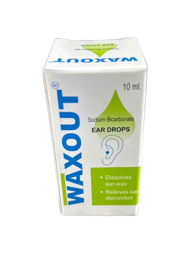 Waxout Ear Drops 10ml Sodium bicarbonate ear drops
