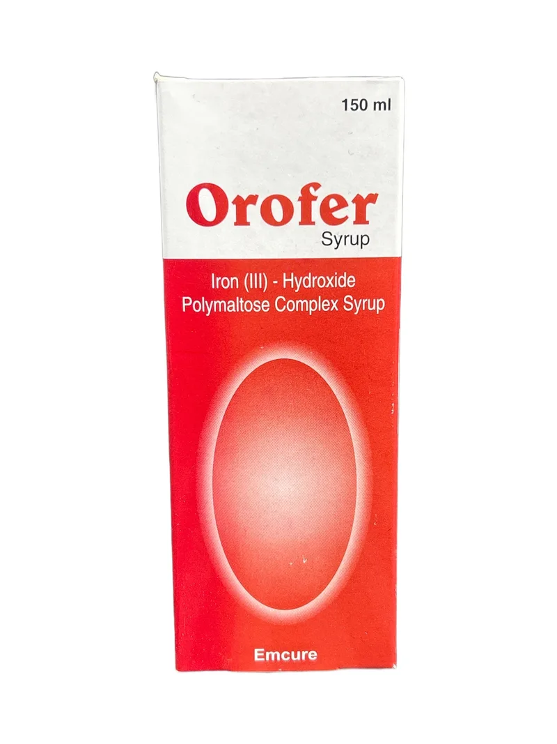Orofer Syrup 150ml Iron polymaltose + folic acid syrup
