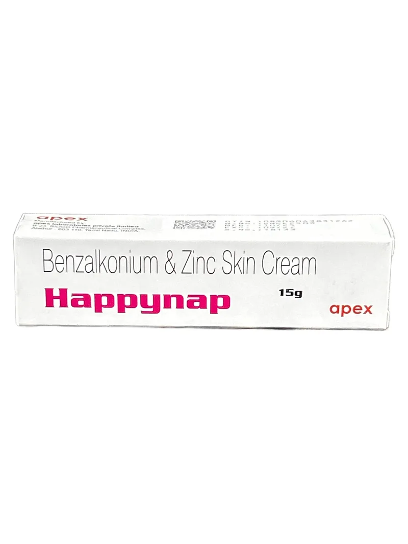 Happynap Cream 15g Nappy rash cream
