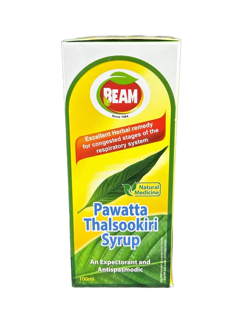 Pawatta Thalsookiri Syrup 100ml Herbal cough syrup