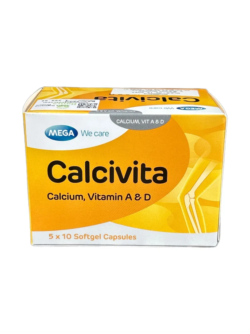 Calcivita Card of 10 tablets Calcium supplement