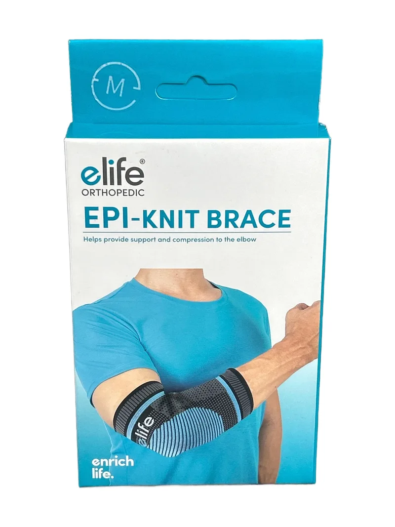E-Life Epi-Knit Brace Medium (M) Elbow brace