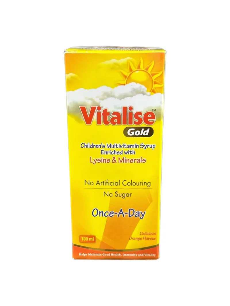 Vitalise Gold Syrup 100ml Childrens multivitamin syrup