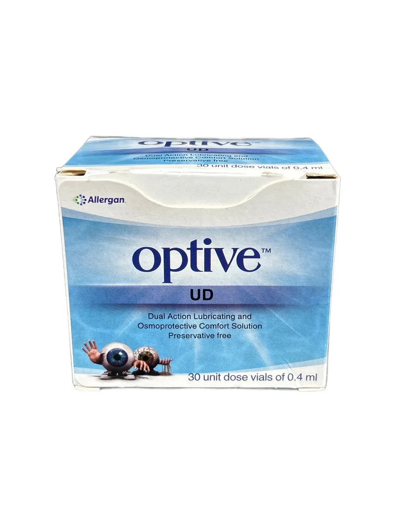 Optive UD Pack of 30 vials Lubricant & Osmoprotective Solution