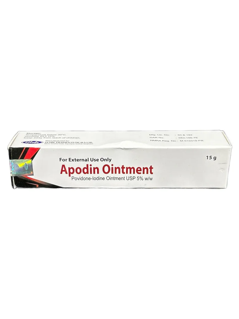 Apodin Ointment 15g Povidone iodine ointment