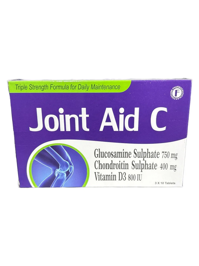 Joint Aid C Card of 10 tablets Glucosamine + chondroitin + vitamin D3