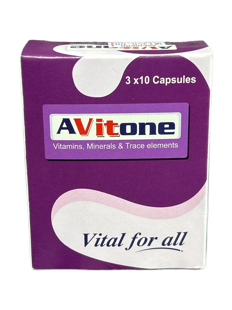 Avitone Card of 10 tablets Multivitamin