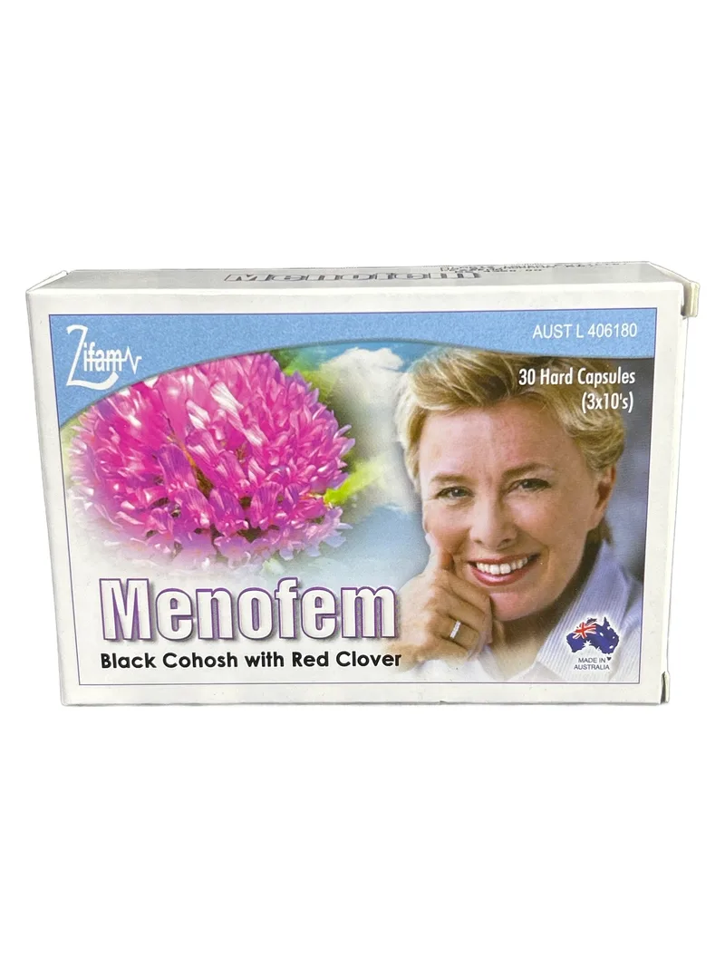 Menofem Card of 10 capsules Black cohosh extract