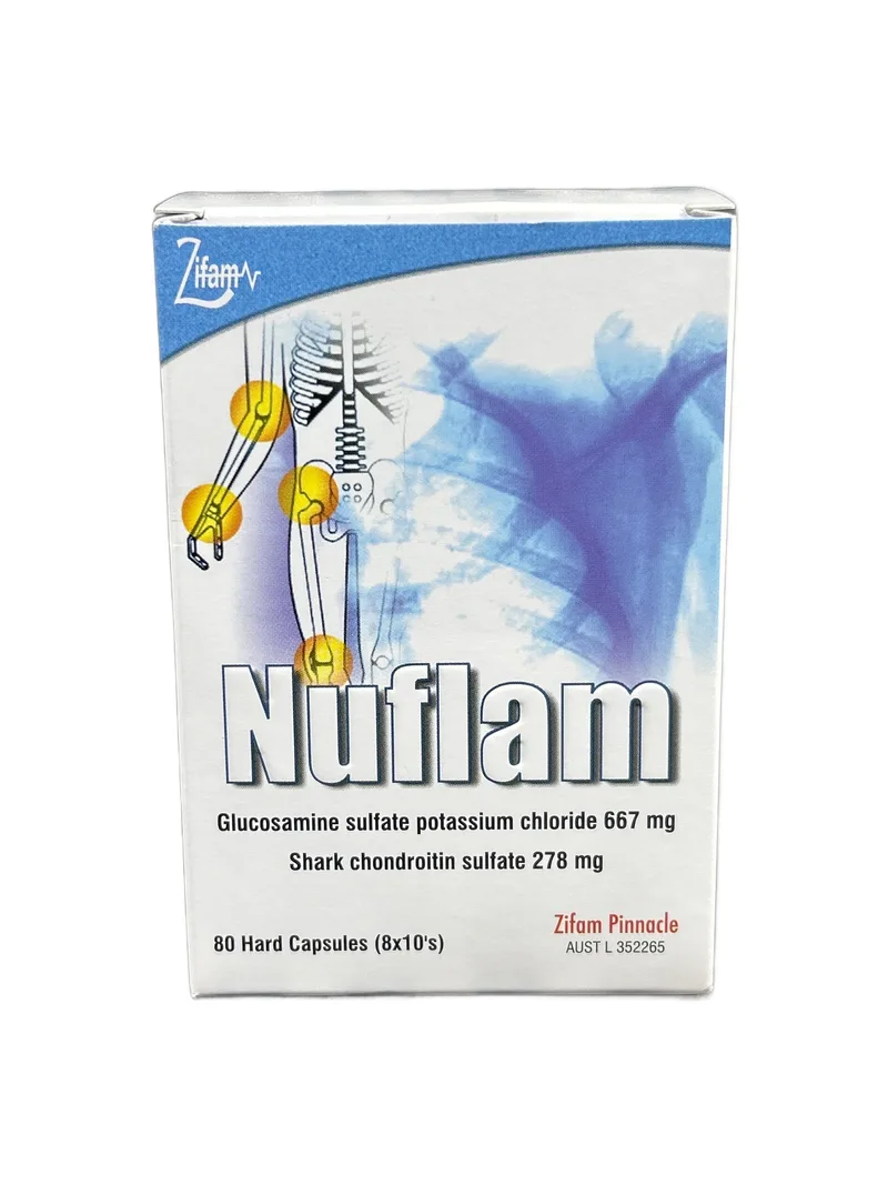 Nuflam Card of 10 tablets Glucosamine