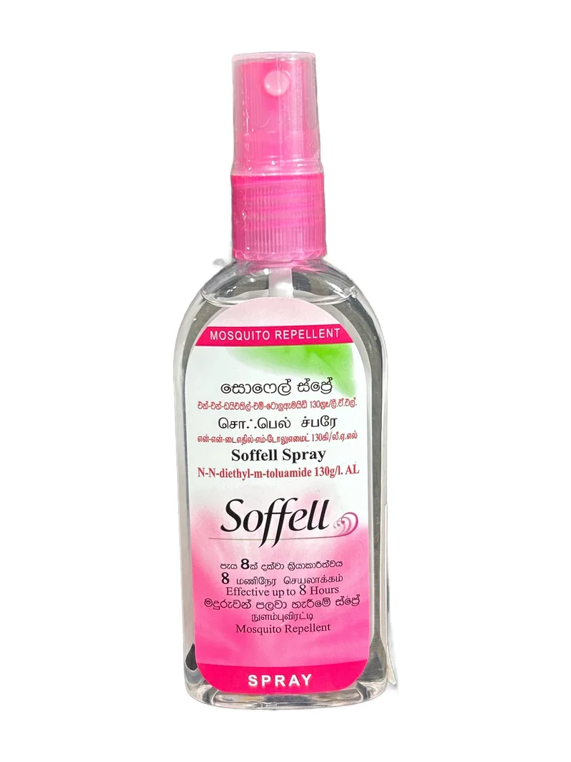 Soffell Spray 80ml Mosquito repellent spray
