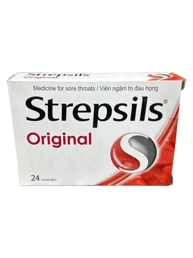 Strepsils Lozenges - 12s Original (Card of 12) Antiseptic lozenge
