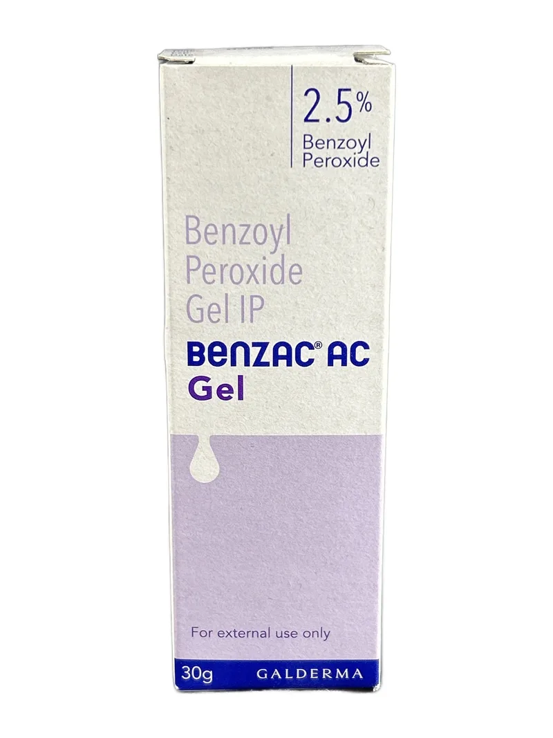 Benzac AC Gel 2.5% Benzoyl peroxide 2.5%