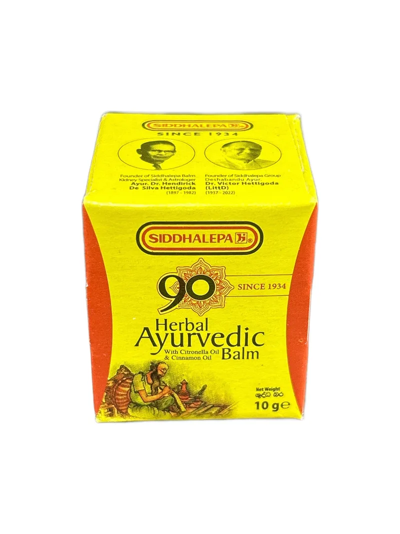Siddhalepa Balm 10g Ayurvedic balm