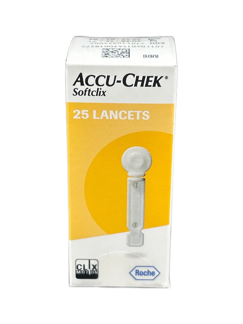 Accu-Chek Softclix Lancets 25 lancets Lancets for blood glucose testing