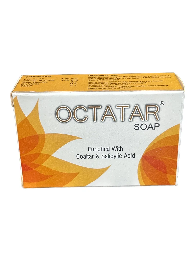 Octatar Soap 75g Coal tar + salicylic acid cleansing bar