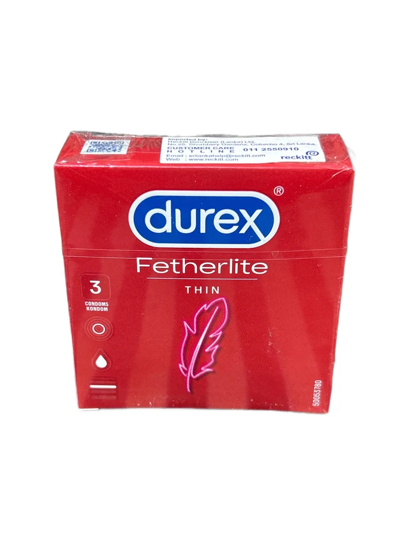 Durex Fetherlite 3 condoms