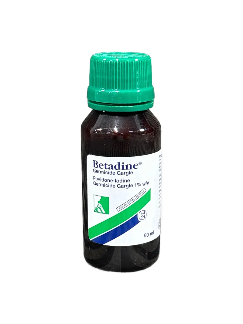 Betadine Gargle 50ml Povidone iodine gargle