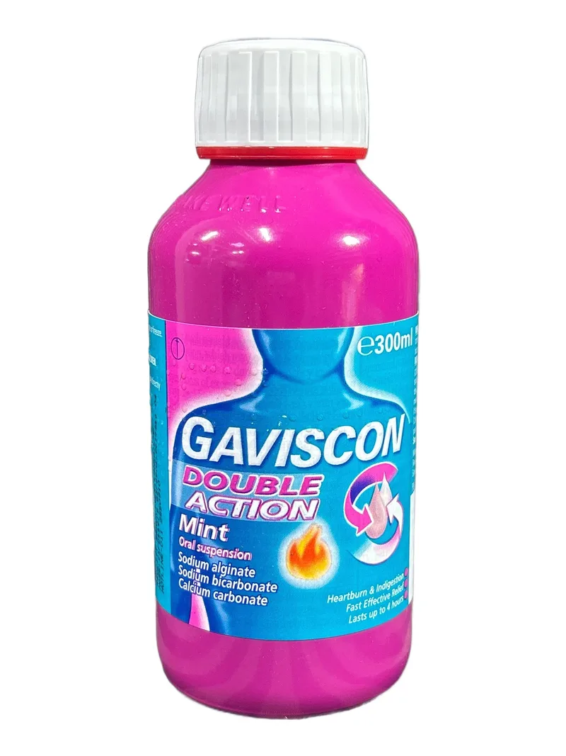 Gaviscon DA Liquid 300ml Sodium alginate antacid