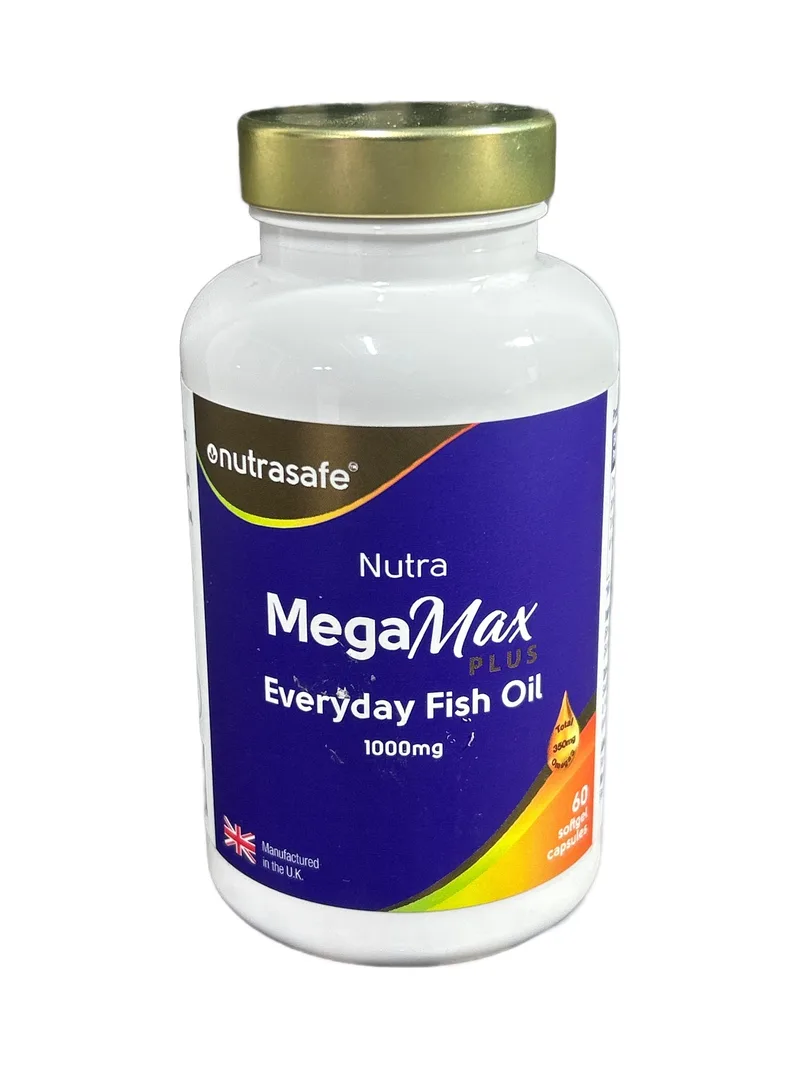MegaMax Plus 1000mg 60 capsules Fish oil (omega-3)