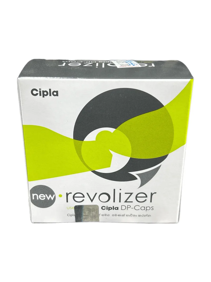 Revolizer Device Dry powder inhaler device