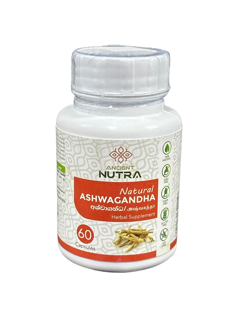Ancient Nutra Ashwagandha 60 capsules Ashwagandha extract