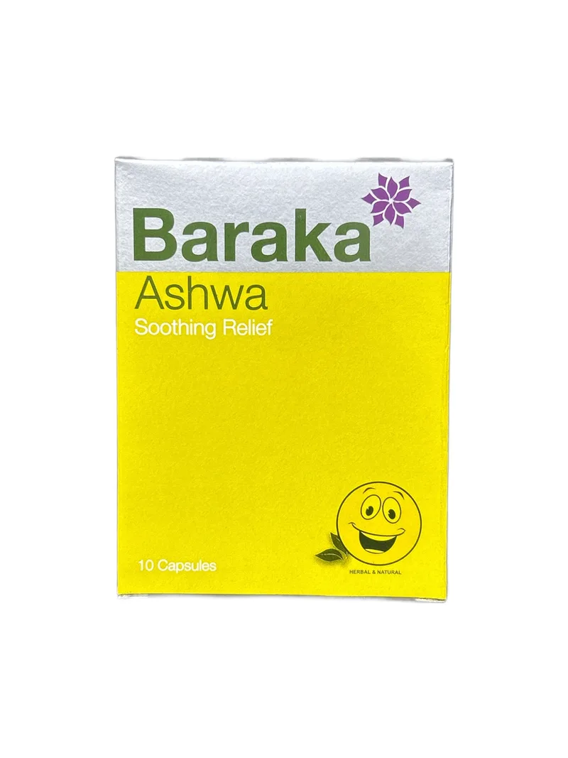 Baraka Ashwa Card of 10 capsules Ashwagandha capsules